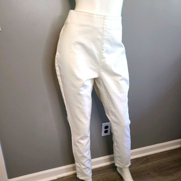 A New Day White Skinny Pants size 14 NEW WITH TAGS - Picture 4 of 10